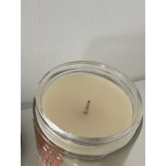 HOLIDAY SUGARED SNICKERDOODLE SINGLE WICK CANDLE Jar Bath & Body Works - Picture 7 of 8